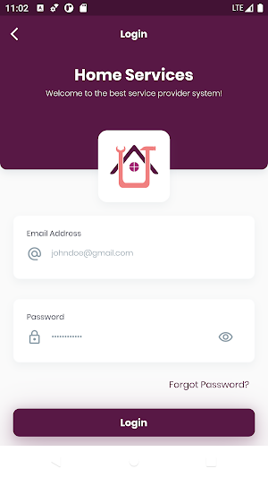 qHome Service Provider Screenshot 1