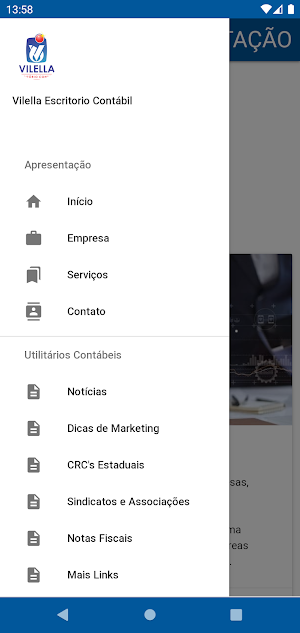 Escritório Vilella Screenshot 1