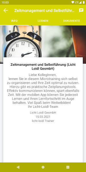 Licht Loidl Learning Screenshot 1