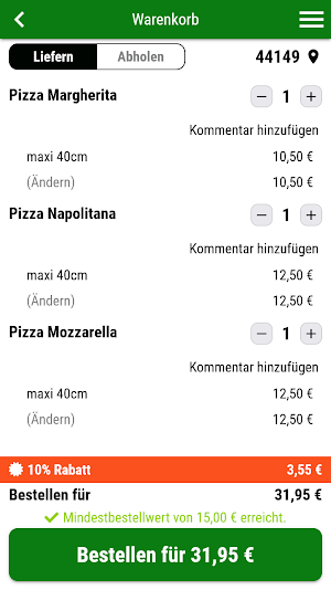 Pizzeria Emi Screenshot 1