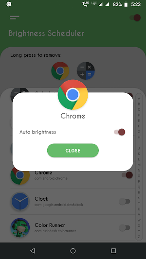 Brightness Manager - brightness per app manager Screenshot 2