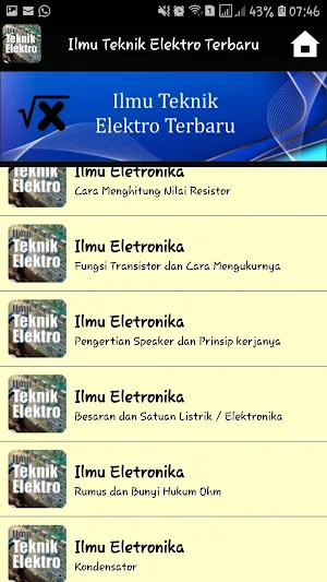 Ilmu Teknik Elektro Terbaru Screenshot 1
