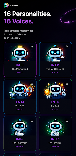 ChatMBTI Screenshot 1