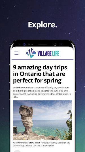 Village-Life.ca Screenshot 0