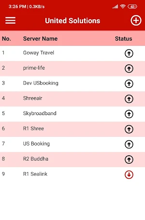 Server and Network Monitor Screenshot 2