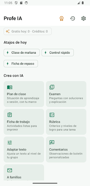 Profe IA: AI for Teachers Screenshot 1