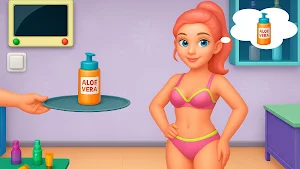 Girls Swimming Pool Party Bash Screenshot 2