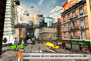 Gorilla Smash City Big Foot Monster Rampage Screenshot 3