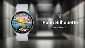 Palm Silhouette - watch face Screenshot 0