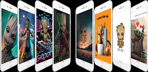 Baby Groot wallpapers artHD Screenshot 0