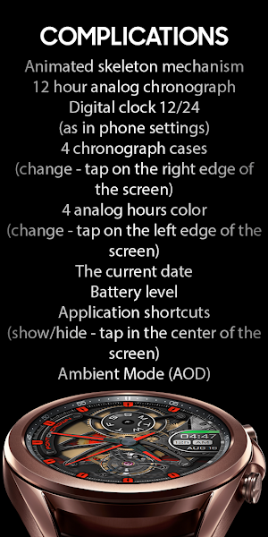 Crown Skeleton Watch by PontON Screenshot 3