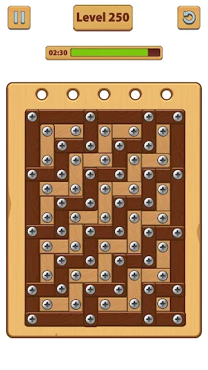 Nuts Bolts ASMR - Wood Nuts Screenshot 2