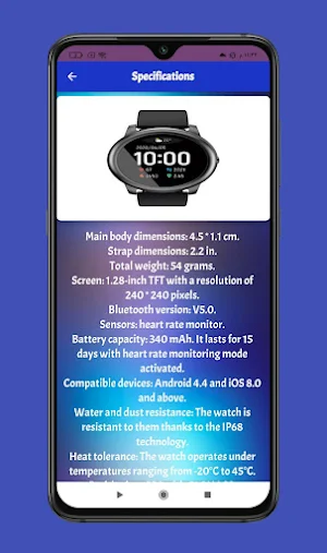 haylou smart watch Guide Screenshot 3