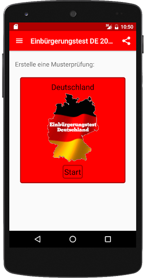 Einbürgerungstest DE Screenshot 0