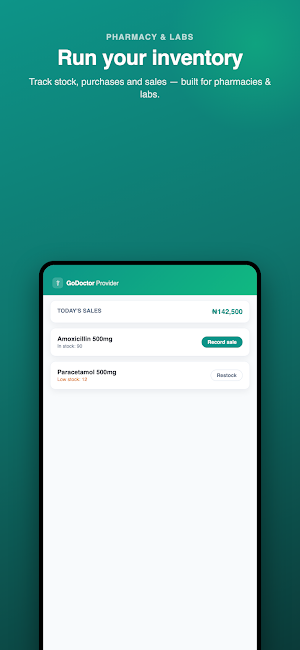 GoDoctor Provider Screenshot 1