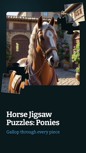 Horse Jigsaw Puzzles: Ponies Screenshot 0