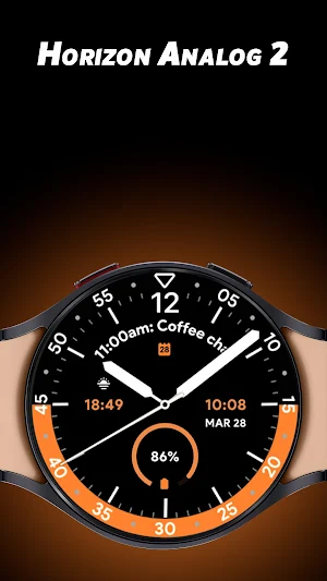 Horizon Analog 2 - Watch face Screenshot 0