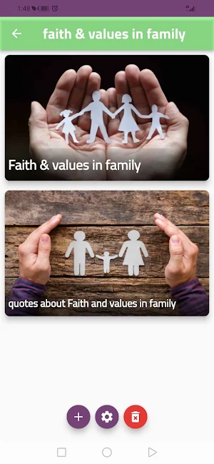 faith & values in family Screenshot 3