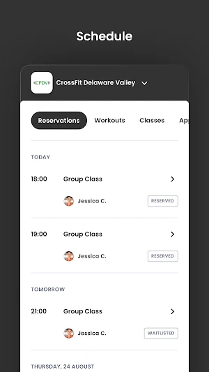 CrossFit Delaware Valley Screenshot 2