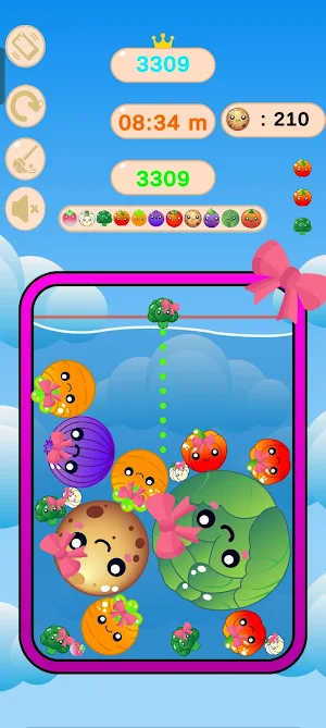 Potato Game : merge vegetable Screenshot 0