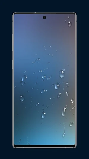 Water drop Wallpaper Screenshot 0
