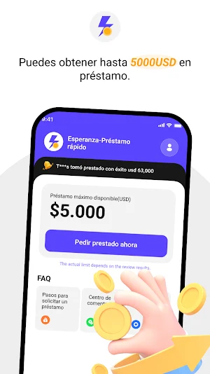 Esperanza-Préstamo rápido Screenshot 0