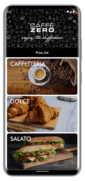 My Caffè Zero Screenshot 2