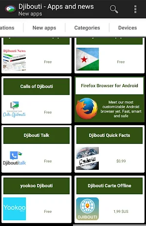 Djiboutian apps Screenshot 2