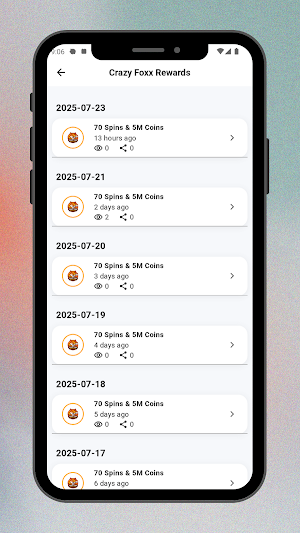Crazy Foxx Rewards Screenshot 3