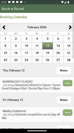 Bayview Golf Club Screenshot 2