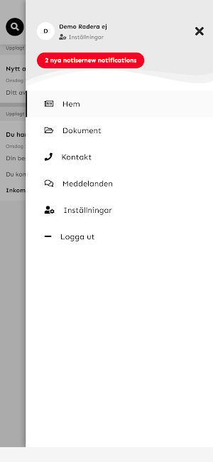 LGP Åkeri Connect Screenshot 2