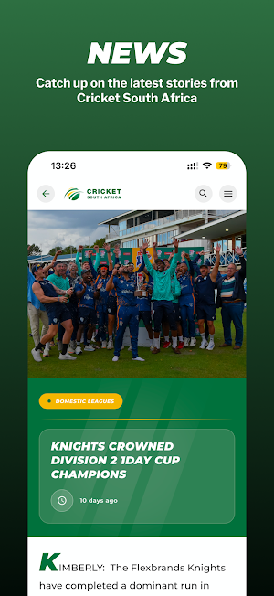 Official Cricket South Africa Screenshot 3