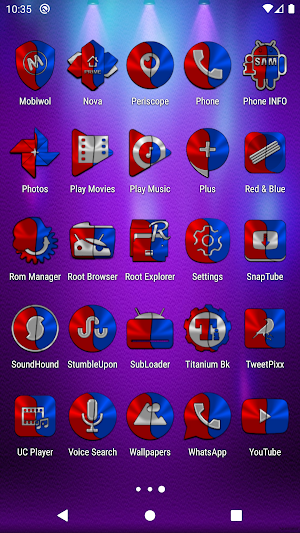 Red and Blue Icon Pack ✨Free✨ Screenshot 3