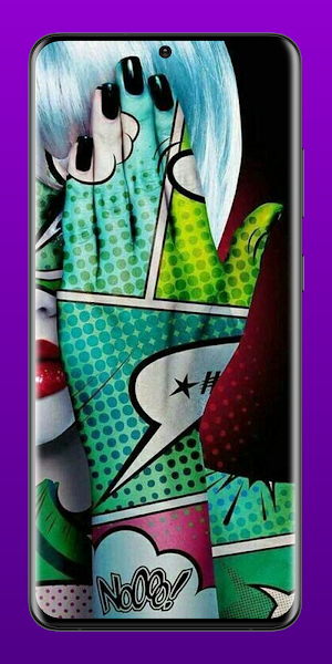 Aesthetic Pop Art Wallpaper 4K Screenshot 1
