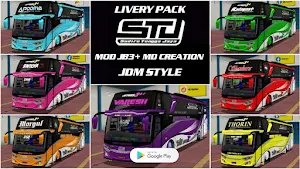 Livery Bussid STJ Lengkap Screenshot 0