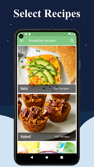 Breakfast Recipes : Easy and Healthy Screenshot 1