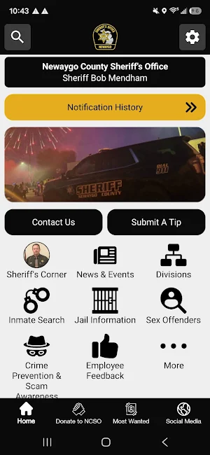 Newaygo County Sheriff, MI Screenshot 0