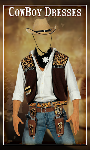 Cowboy photo dresses Screenshot 3