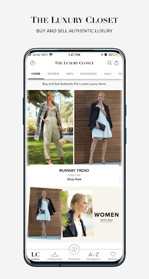 The Luxury Closet - Buy & Sell Authentic Luxury Screenshot 0