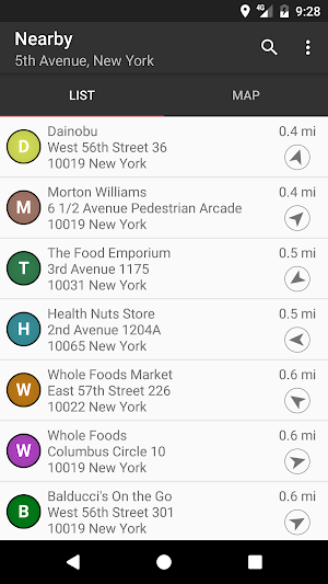 Supermarket Finder Worldwide Screenshot 0