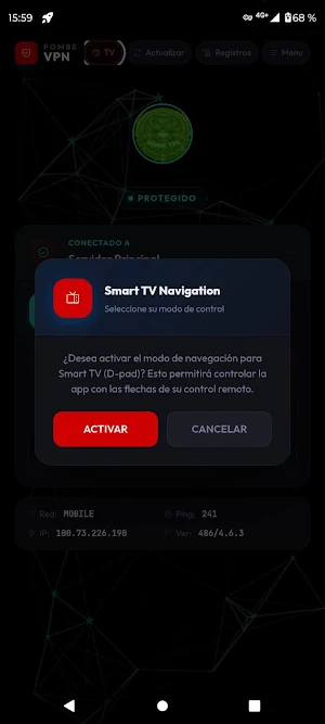Pombe Vpn Screenshot 2