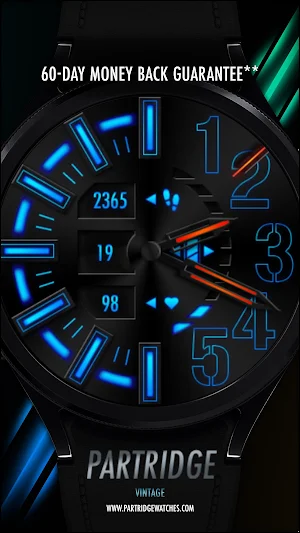 Stinger Analog Watch Face V28 Screenshot 2