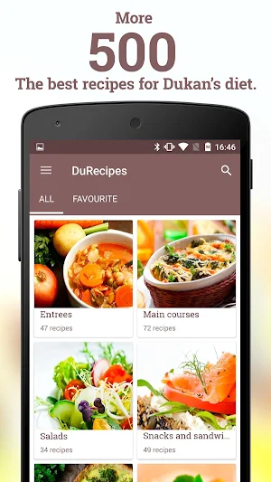 DuRecipes – recipes for Dukan diet Screenshot 0