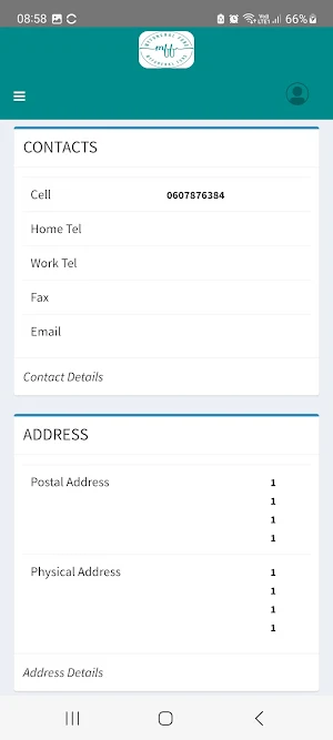 My Funeral Fund Member Portal Screenshot 3