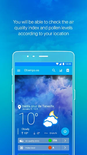Weather by eltiempo.es Screenshot 0