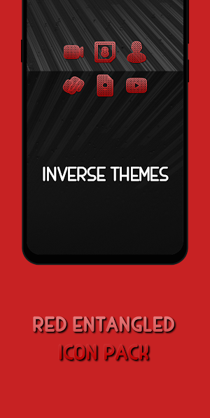 Red - Entangled Icon Pack Screenshot 1