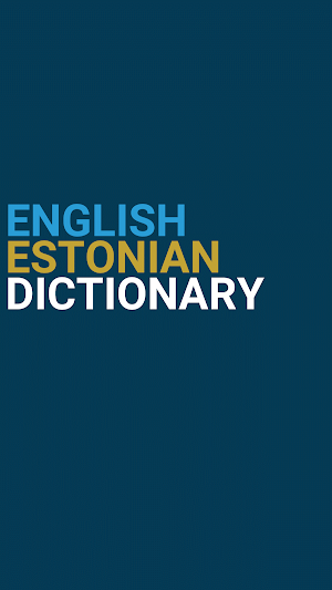 English : Estonian Dictionary Screenshot 0