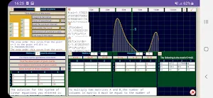 Matrix operations & curve eq. Screenshot 2