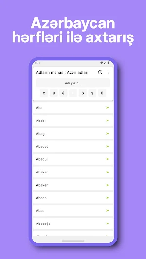 Adların mənası: Azəri adları Screenshot 3