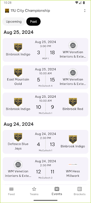 TeamLinkt Tournaments Screenshot 3